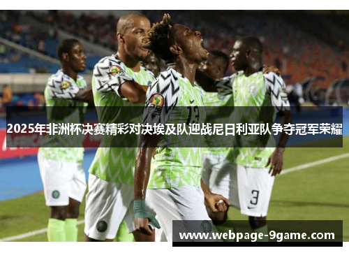 2025年非洲杯决赛精彩对决埃及队迎战尼日利亚队争夺冠军荣耀